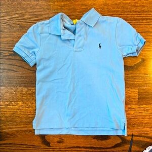 Kids Blue Polo Shirt - Ralph Lauren, Size 5